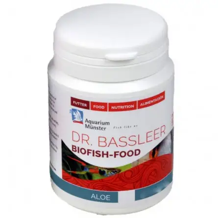 Dr. Bassleer - BIOFISH FOOD - Aloe L - 150gr - Nourriture pour poissons de 7 à 9 cm Dr. Bassleer - BIOFISH FOOD - Aloe L - 150gr - Nourriture pour poissons de 7 à 9 cm