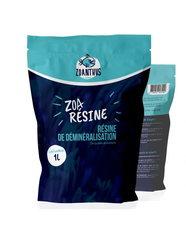 - Zoanthus.fr - Demineralization resin - 1 liter