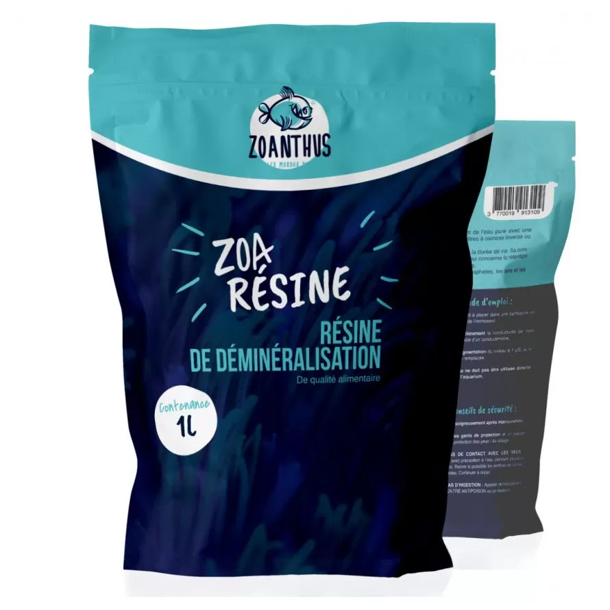 - Zoanthus.fr - Demineralization resin - 1 liter