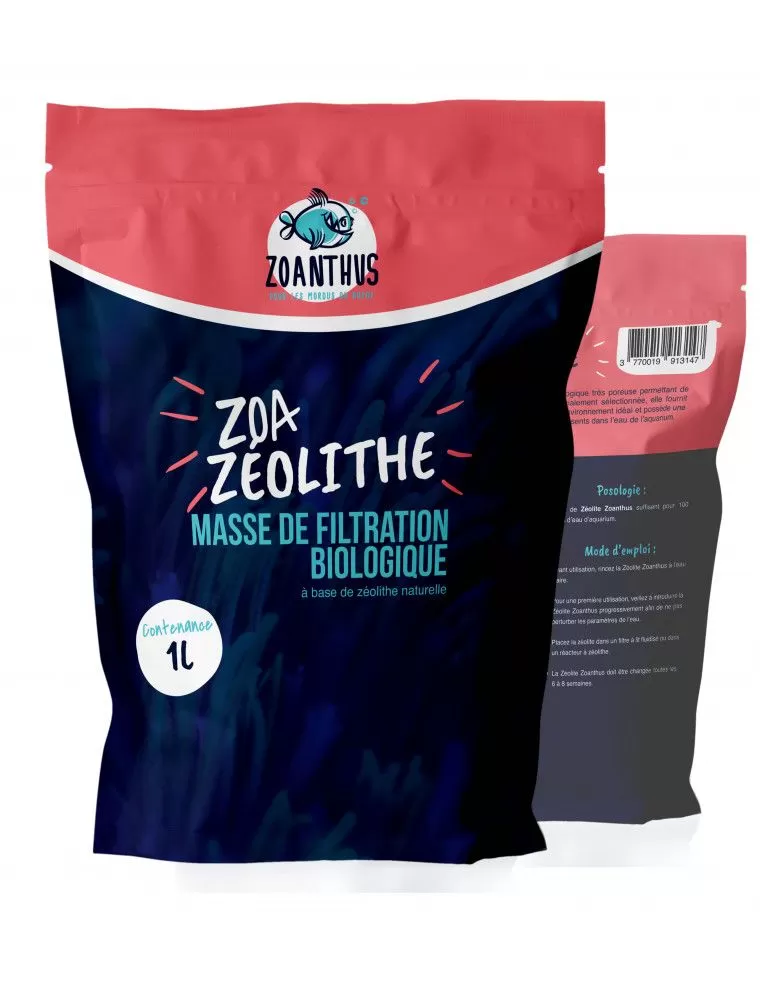 - ZOANTHUS.fr - zeolite 10 - 40 mm - 1000ml