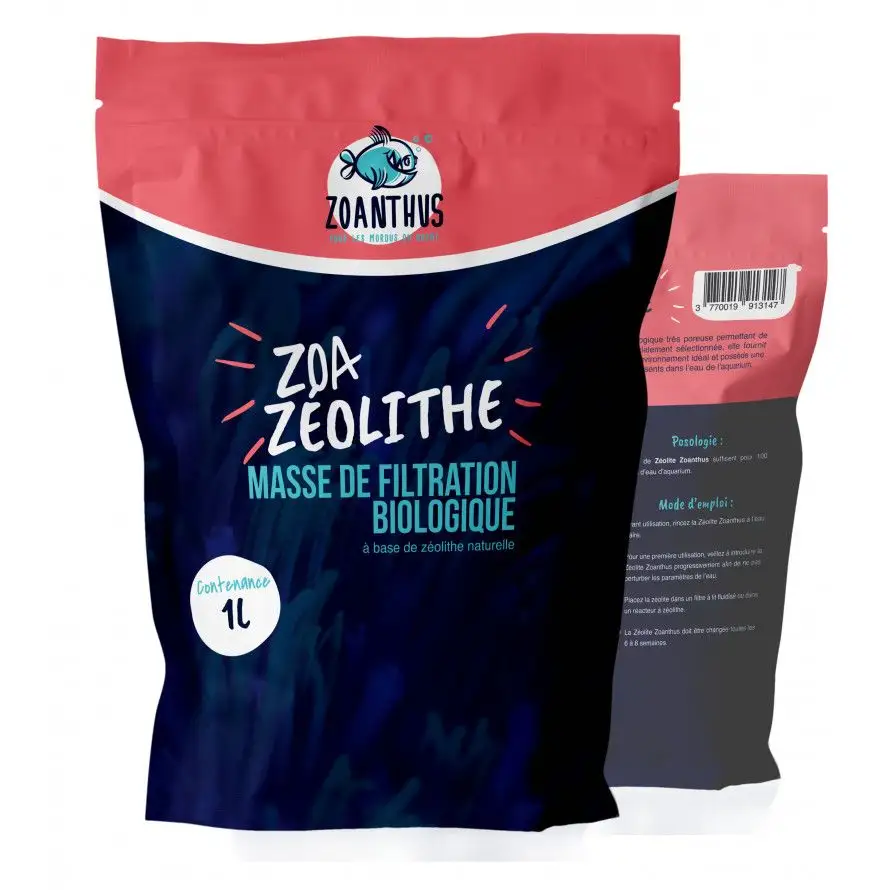 - ZOANTHUS.fr - zeolite 10 - 40 mm - 1000ml