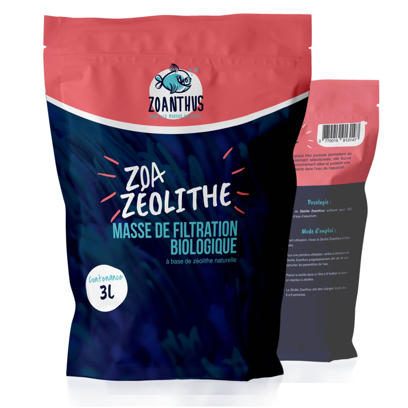 - ZOANTHUS.fr - zeolite 10 - 40 mm - 3000ml