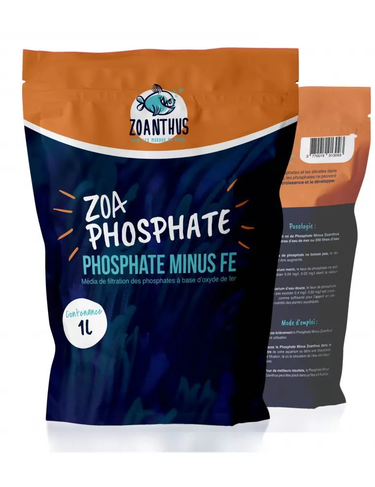 - ZOANTHUS.fr - Phosphate minus fe - 1000ml