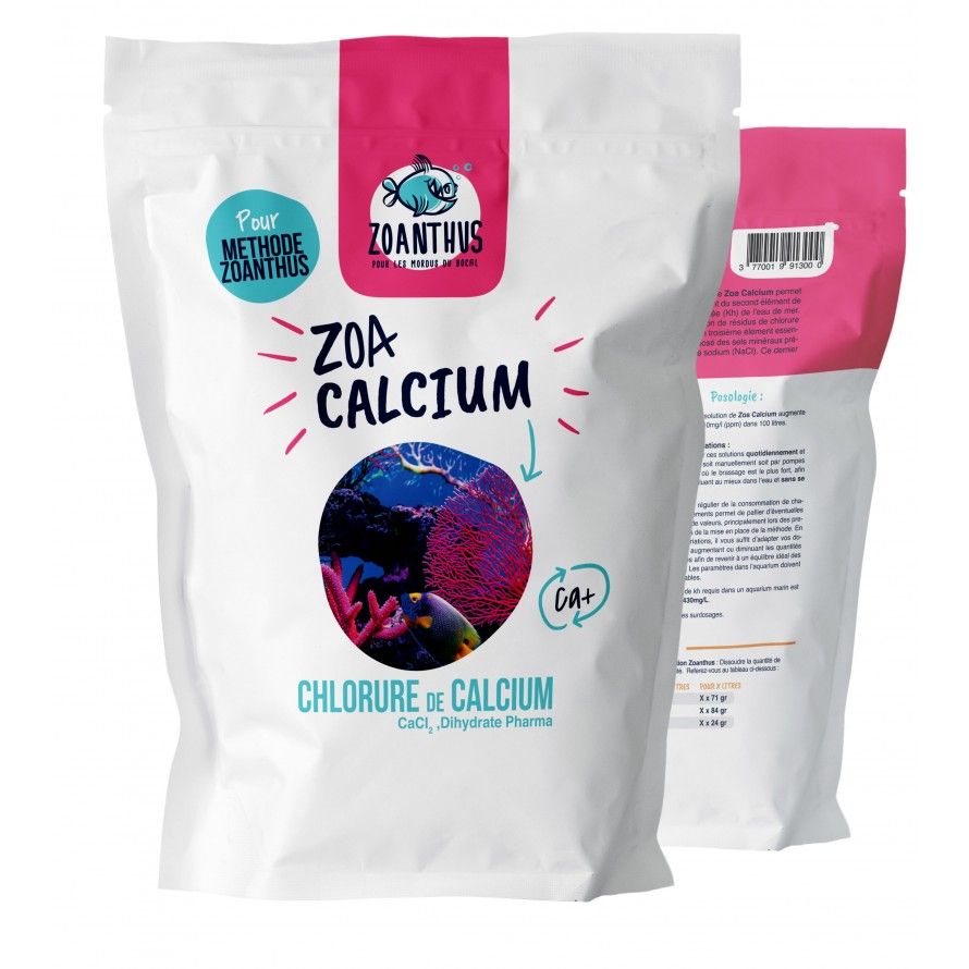 - ZOANTHUS.fr - Zoa Calcium - 1kg - Chlorure de calcium dihydraté