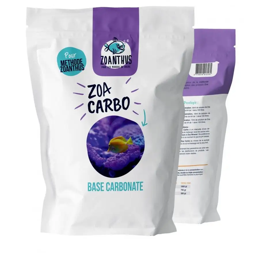 - ZOANTHUS.FR - Zoa Carbo - 3 kilos - Pour balling base carbonate - ZOANTHUS.FR - Zoa Carbo - 3 kilos - Pour balling base carbonate