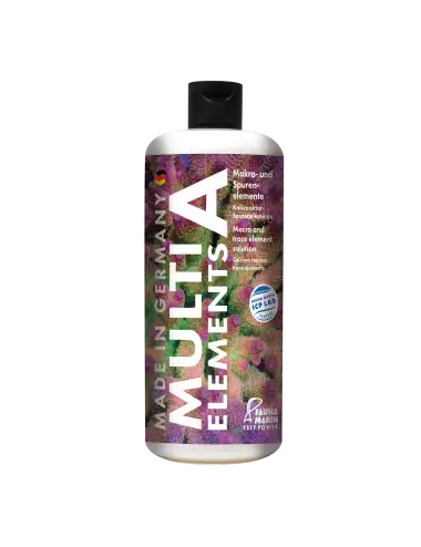 FAUNA MARIN - Multi Elements A - 500 ml - Mengsel van sporenelementen - Voor de groei van het koraalskelet