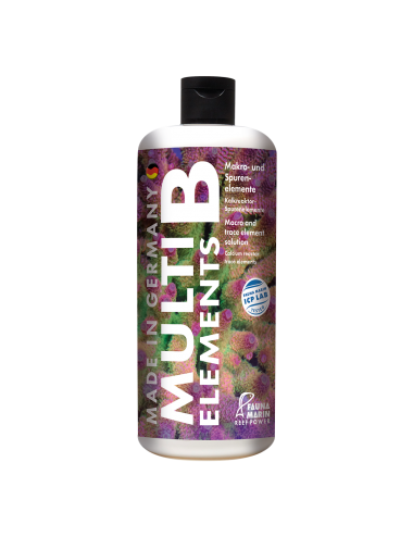 FAUNA MARIN - Multi Elements B - 1000 ml - Miscela di oligoelementi - Per la resistenza del tessuto corallo