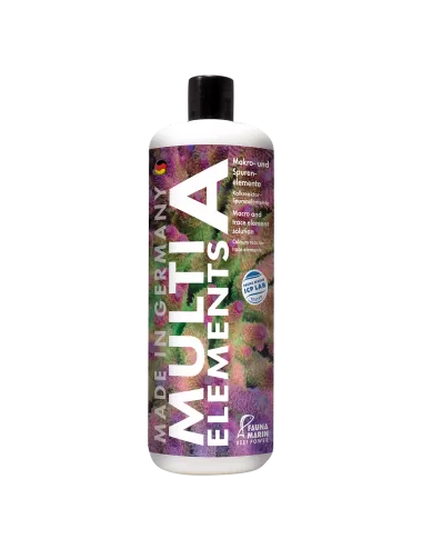 FAUNA MARIN - Multi Elements A - 1000 ml - Mixture of trace elements - For the growth of the coral skeleton