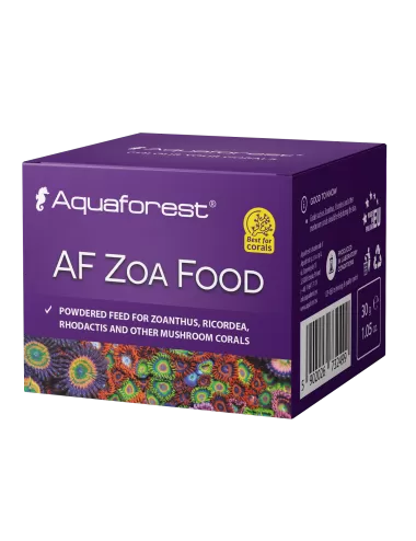 AQUAFOREST - AF Zoa Food - 30 G - Powder food for Zoanthus, Ricordea, Rhodactis and other mushroom corals