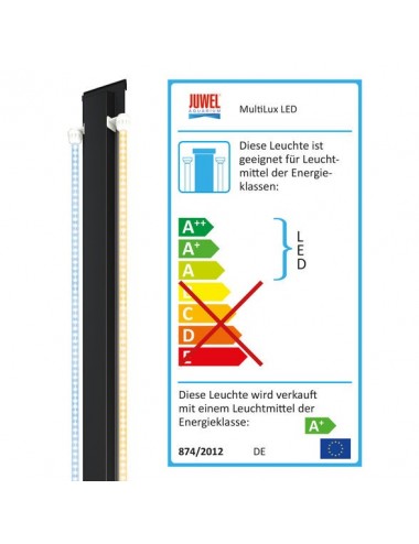 JUWEL - MultiLux LED - 22 W - Éclairage LED 80 cm - Pour Rio 125