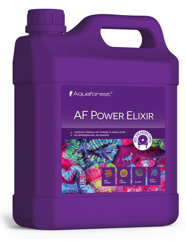AQUAFOREST - AF Power Elixir - 2000 ml - Suplemento nutricional para corais