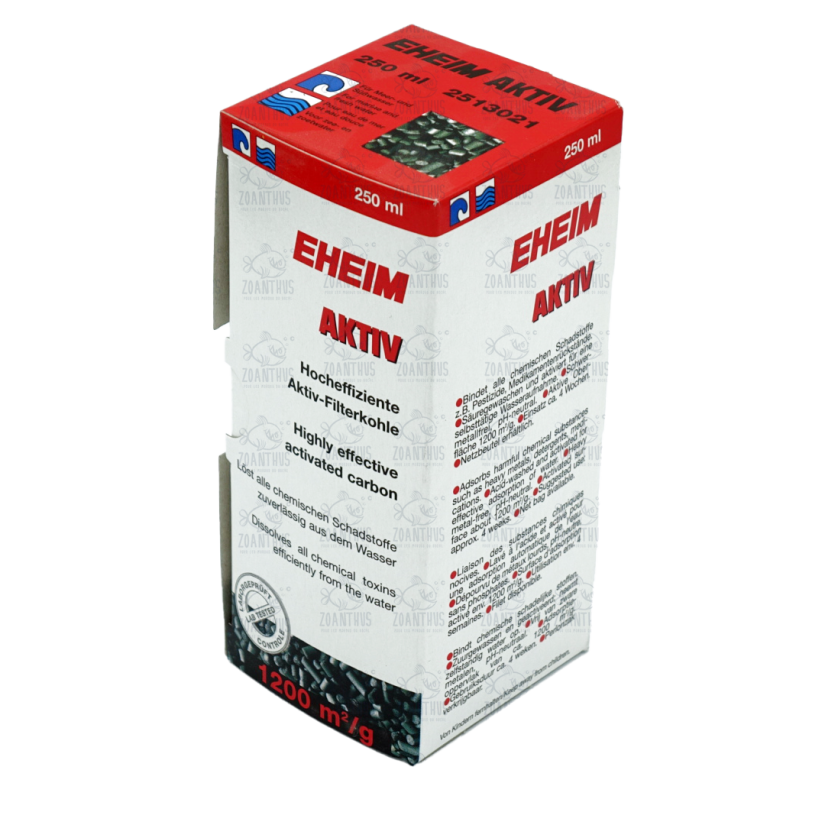 EHEIM - AKTIV - 250ml - Carbón activado para acuarios