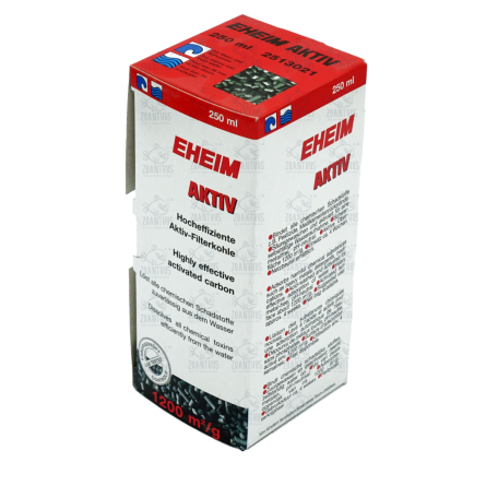 EHEIM - AKTIV - 250ml - Carbón activado para acuarios EHEIM - AKTIV - 250ml - Carbón activado para acuarios