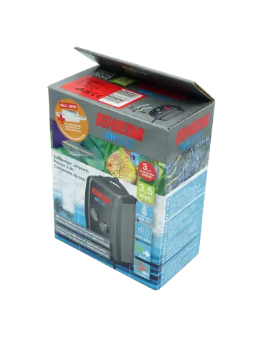 EHEIM - Pompa ad aria 3702 - 200 l/h - Fornita con tubo e diffusori