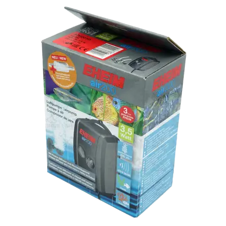 EHEIM - Pompe à Air 3702 - 200 l/h - Livré avec tuyau et diffuseurs EHEIM - Pompe à Air 3702 - 200 l/h - Livré avec tuyau et diffuseurs
