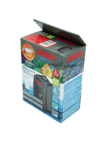 EHEIM - Bomba de Ar 3701 - 100 l/h - Entregue com mangueira e difusor