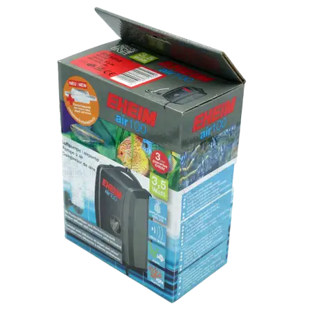 EHEIM - Air Pump 3701 - 100 l/h - Supplied with hose and diffuser EHEIM - Air Pump 3701 - 100 l/h - Supplied with hose and diffuser