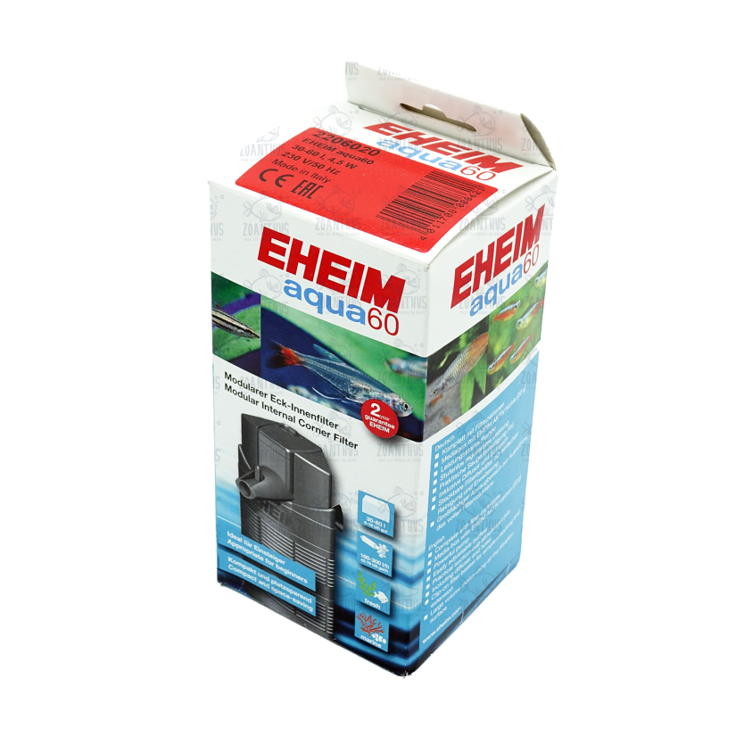 EHEIM - Aqua 60 - Filtro angolare interno per acquari fino a 60l