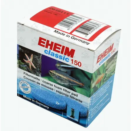 EHEIM - Cuscini in schiuma per filtro Classic 150 EHEIM - Cuscini in schiuma per filtro Classic 150