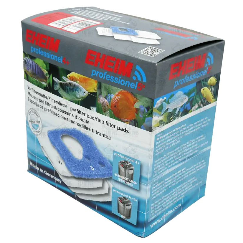 EHEIM - Mousse et Coussins de Ouate pour Filtre Professionel 4+ et 5e