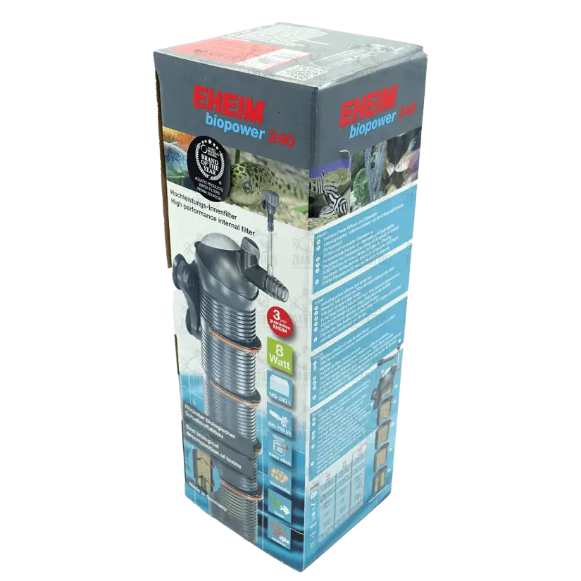 EHEIM - BioPower 240 - Filtre interne pour Aquarium jusqu'à 240l