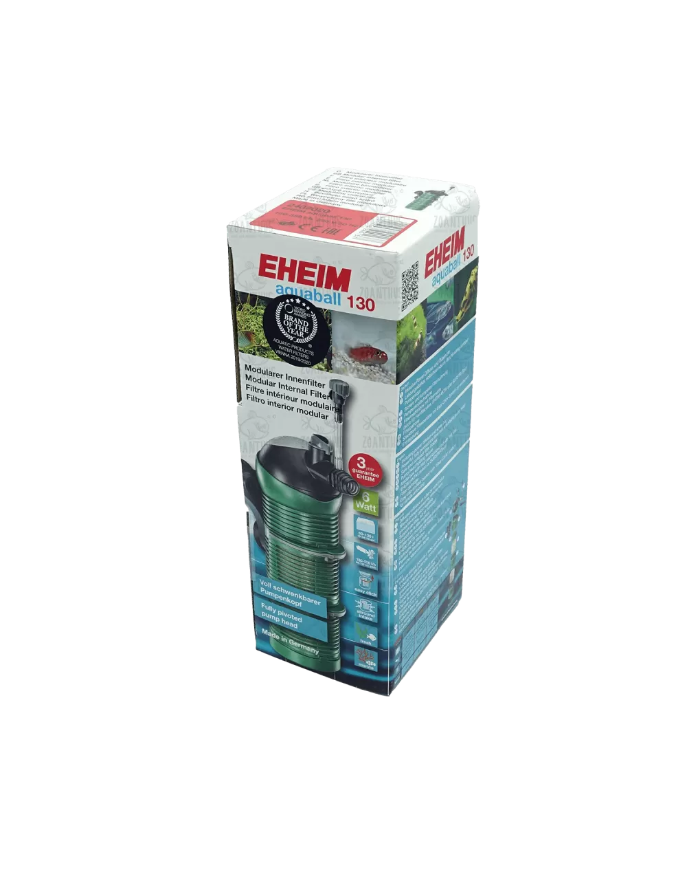 EHEIM - Aquaball 130 - Innenfilter für Aquarien bis 130l