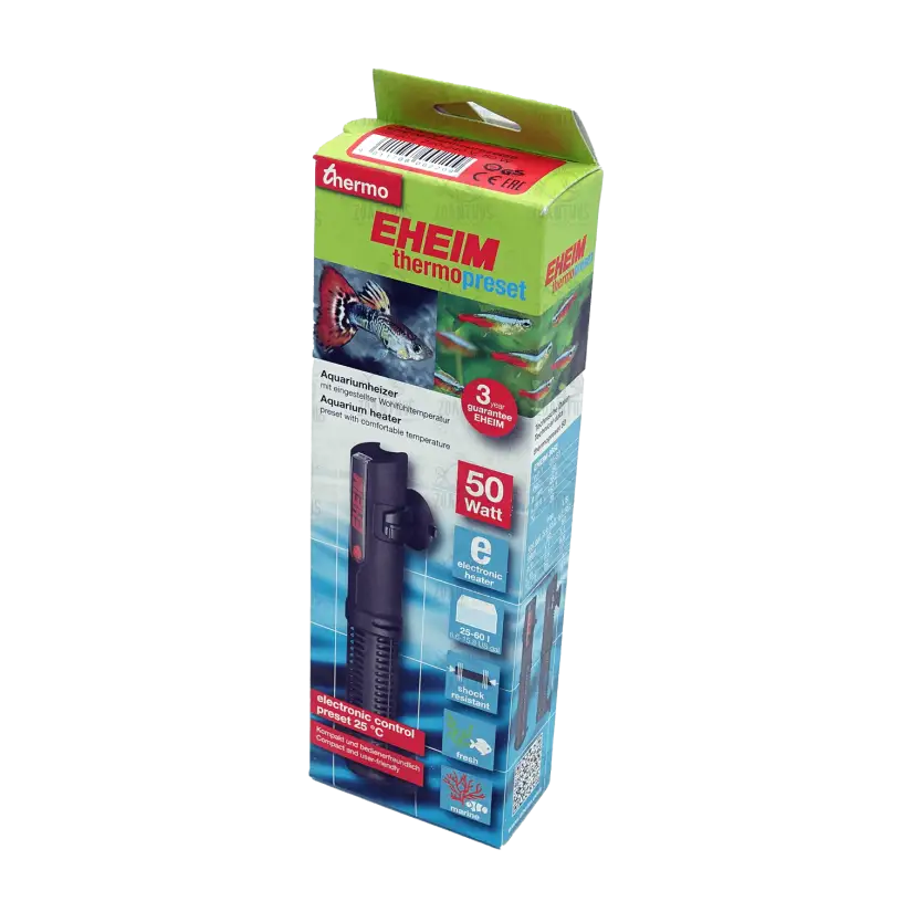 EHEIM - Thermopreset 50 - Chauffage pour aquarium - 50w