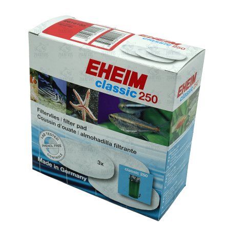 EHEIM - Cojines de guata para filtro Classic 250 EHEIM - Cojines de guata para filtro Classic 250