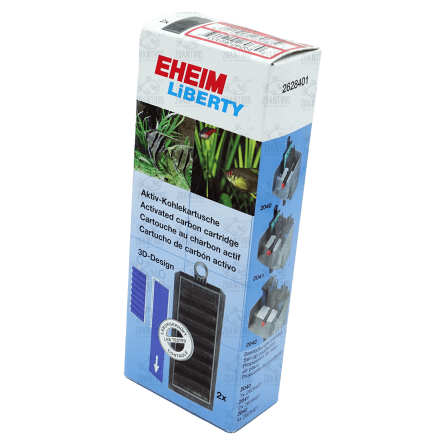 EHEIM - Cartucce di carbone per filtri Liberty 2040/2041/2042 EHEIM - Cartucce di carbone per filtri Liberty 2040/2041/2042