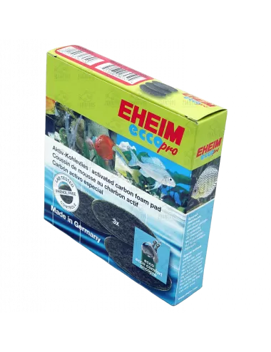 EHEIM - Coussins de Ouate au charbon pour Filtres Ecco Pro