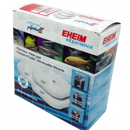 EHEIM - Coussins de Ouate pour Filtres eXperience 350/350T et Pro