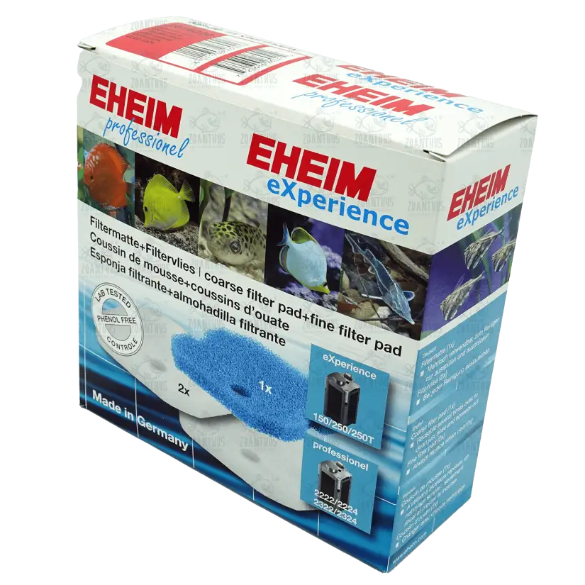 EHEIM - Coussins de mousse et ouate pour Filtres eXperience/professionel 150, 250 et 250T