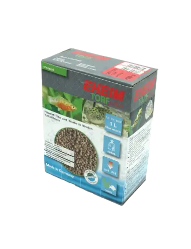 EHEIM - TORFpellets - 1l - Filtertorf für Aquarien - Mit Netz