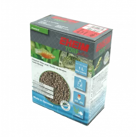EHEIM - TORFpellets - 1l - Tourbe filtrante pour aquariums - Avec filet