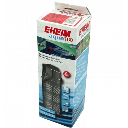 EHEIM - Aqua 160 - Filtre d'angle interne pour aquarium jusqu'à 160l