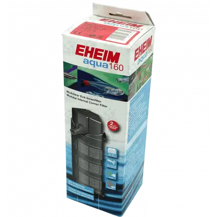 EHEIM - Aqua 160 - Filtro de canto interno para aquários até 160l EHEIM - Aqua 160 - Filtro de canto interno para aquários até 160l