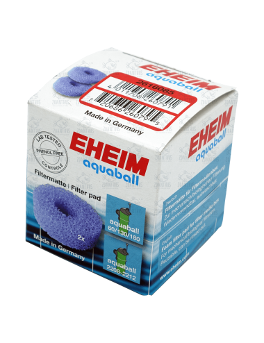 EHEIM - Coussins de mousse pour Filtres Aquaball 60/130/180