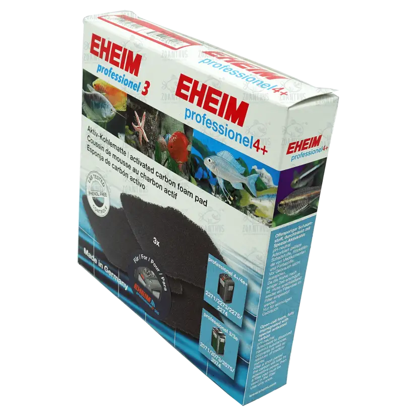 EHEIM - Coussins de mousse au charbon pour filtres Professionel 3, 3e et 4+