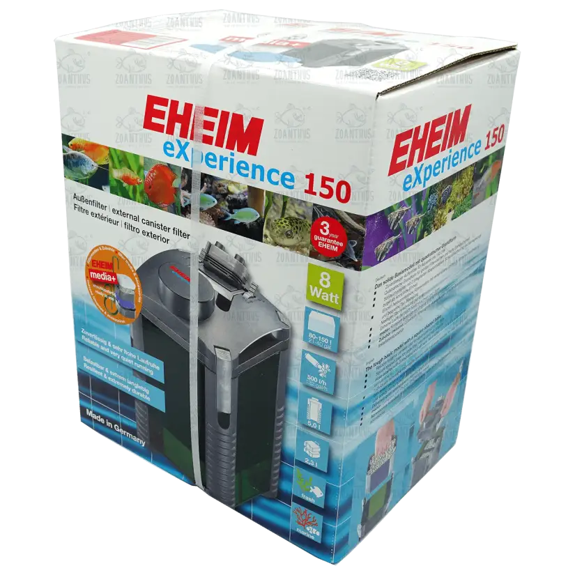 EHEIM - eXperience 150 - Filtre externe pour aquarium jusqu'à 150l