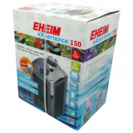 EHEIM - eXperience 150 - Filtre externe pour aquarium jusqu'à 150l