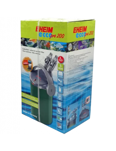 Filtre Externe EHEIM Ecco Pro 300 avec Masses Filtrantes - pour Aquari
