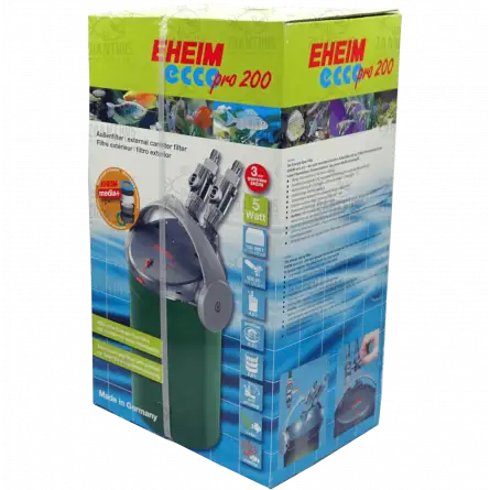 EHEIM - Ecco Pro 200 - Filtre externe pour aquarium jusqu'à 200l