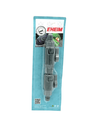 EHEIM - Válvula de cierre doble para manguera - 12/16 mm