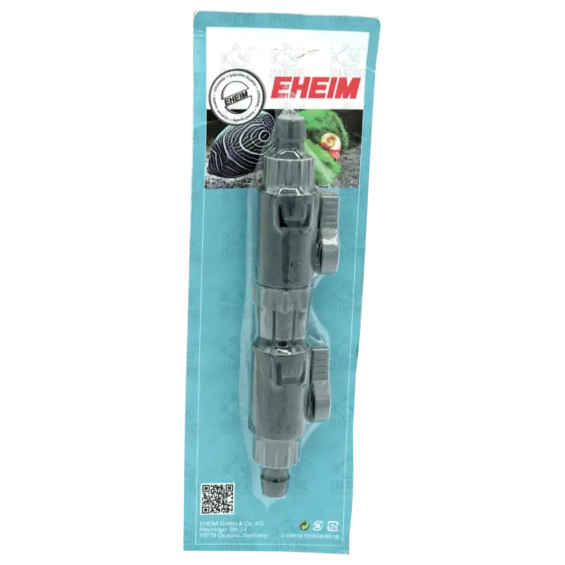 EHEIM - Dubbele kraan voor slang - 12/16 mm