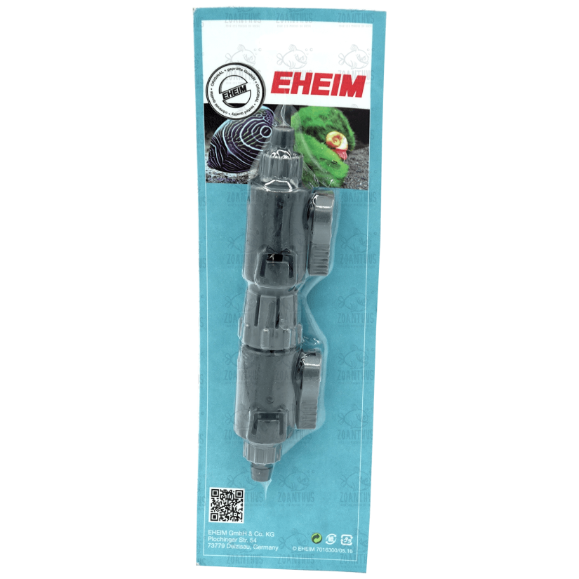 EHEIM - Robinet d'arrêt double pour tuyau - 9/12 mm