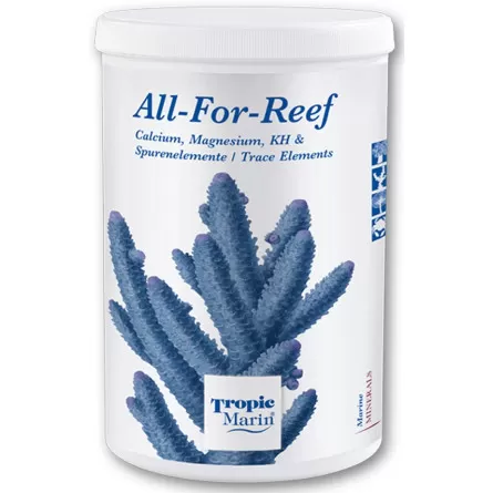 TROPIC MARIN - All for Reef Powder - 1,6 KG - Minéraux aquariums d’eau de mer