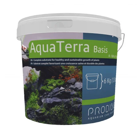 PRODIBIO - Aquaterra Basis - 6 KG - Complete substrate for aquarium plants
