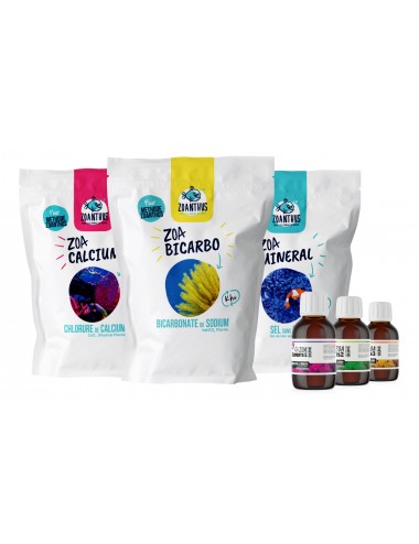 Ballingkit 1 - 3x 1kg + 3x100ml sporenelementen