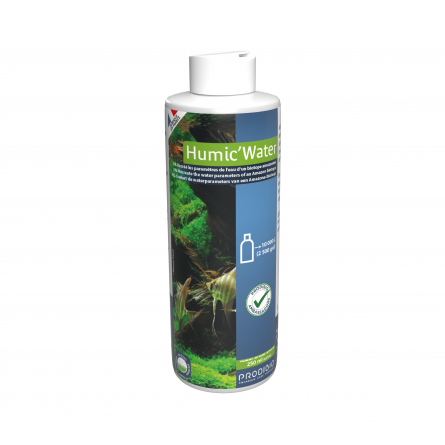 PRODIBIO - Humic'Water - 250 ml - Recrée les paramètres de l’eau d’un biotope amazonien