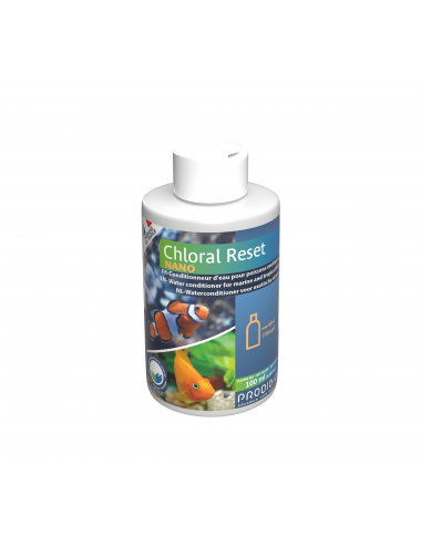 PRODIBIO - Chloral Reset Nano - 100 ml - Acondicionador de agua para acuario